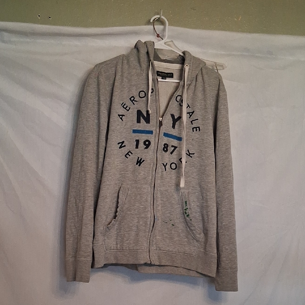 Aeropostale Hooded Sweatshirt Size Large